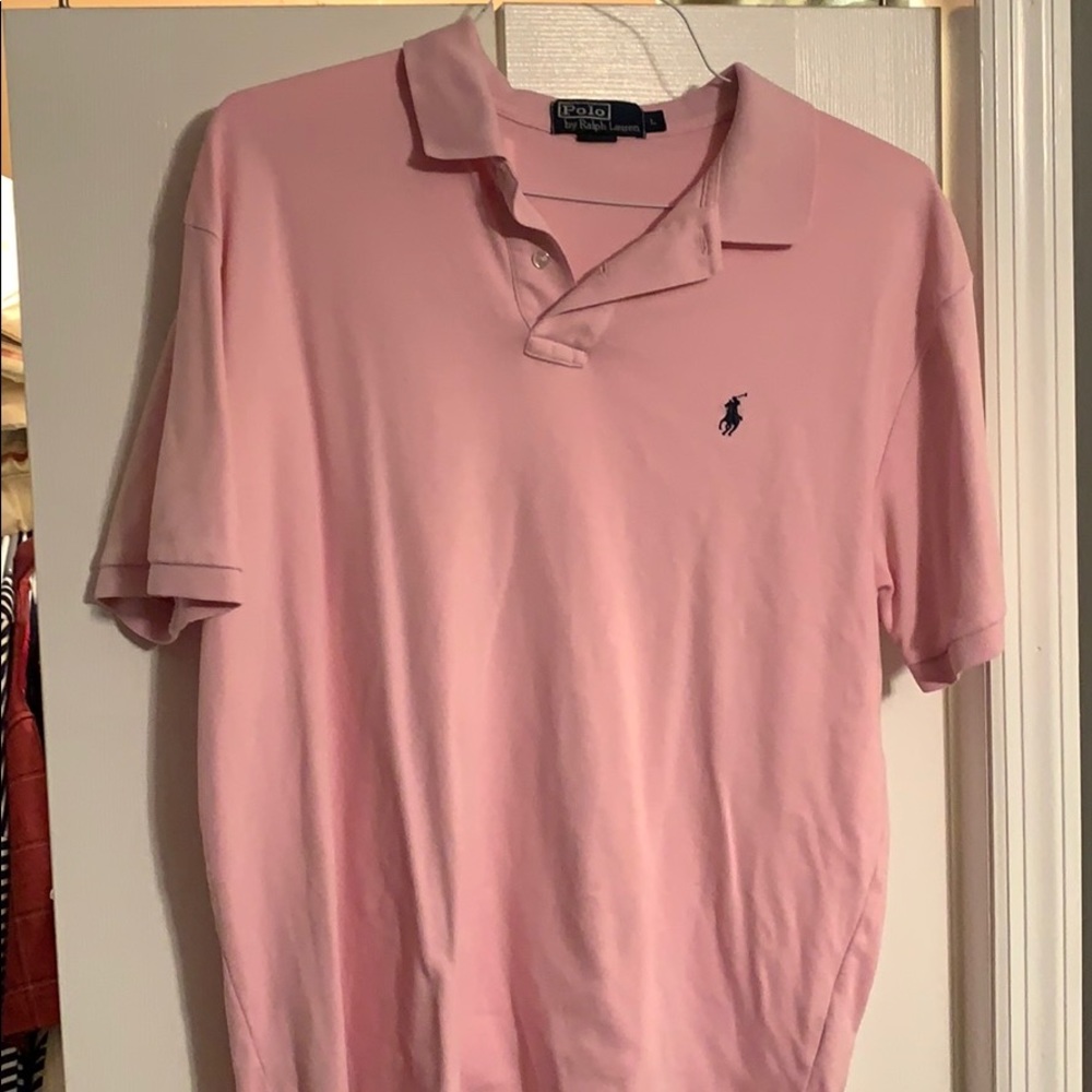 Pink Polo top👚 real men wear pink